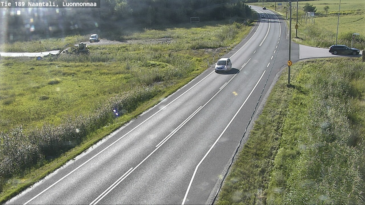 Weather Camera Image Väg 189 Nådendal, Luonnonmaa, Naantali, Varsinais-Suomi