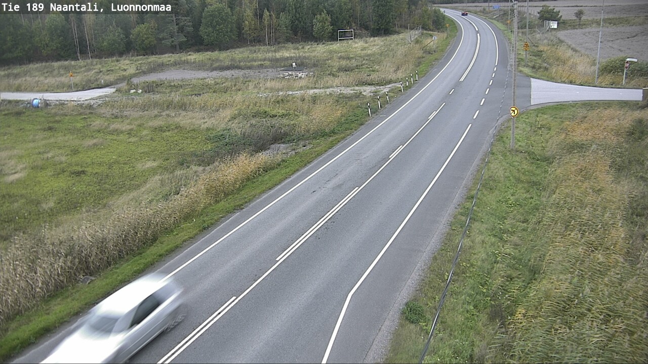 Weather Camera Image Road 189 Naantali, Luonnonmaa, Naantali, Varsinais-Suomi