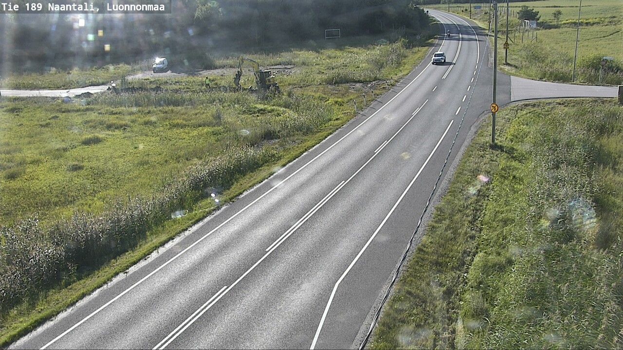 Weather Camera Image Väg 189 Nådendal, Luonnonmaa, Naantali, Varsinais-Suomi