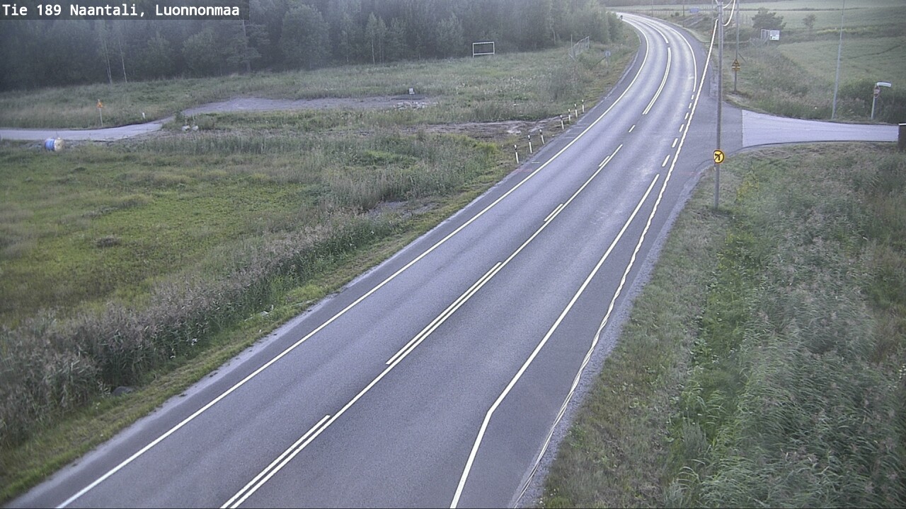 Weather Camera Image Väg 189 Nådendal, Luonnonmaa, Naantali, Varsinais-Suomi
