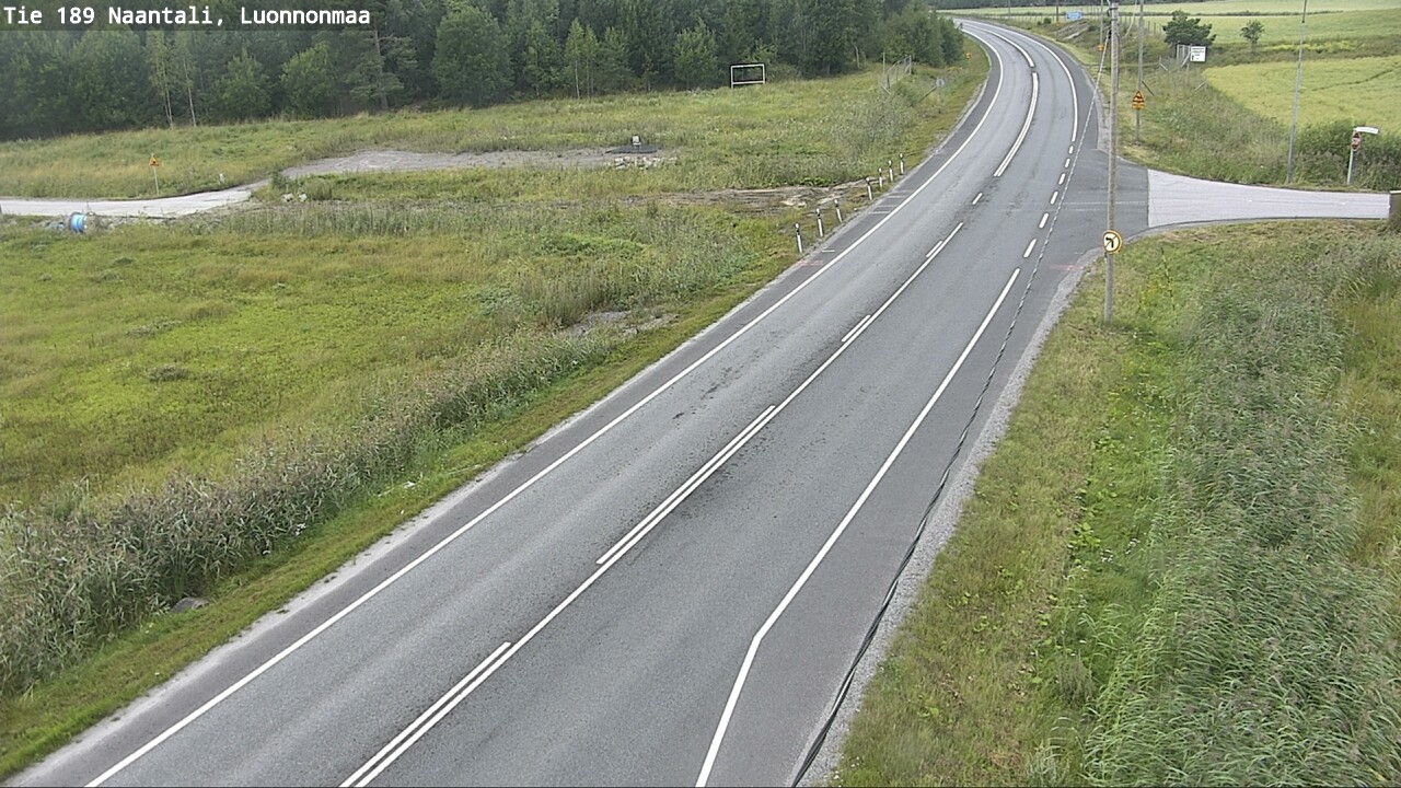 Weather Camera Image Väg 189 Nådendal, Luonnonmaa, Naantali, Varsinais-Suomi