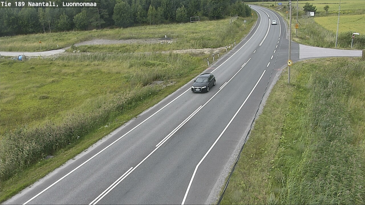 Weather Camera Image Road 189 Naantali, Luonnonmaa, Naantali, Varsinais-Suomi