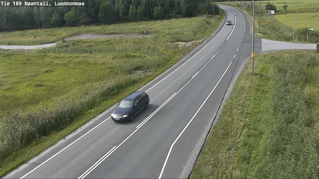 Weather Camera Image Väg 189 Nådendal, Luonnonmaa, Naantali, Varsinais-Suomi