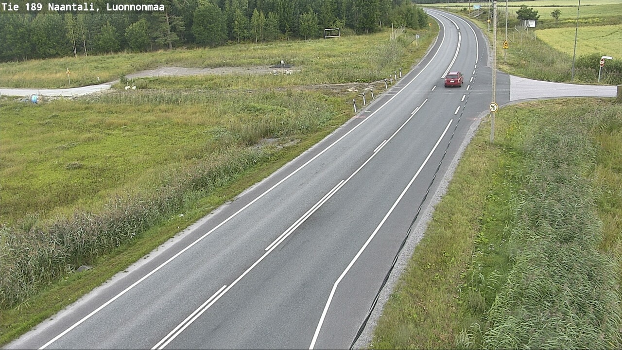 Weather Camera Image Väg 189 Nådendal, Luonnonmaa, Naantali, Varsinais-Suomi