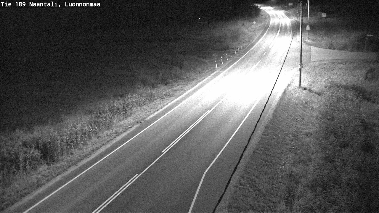 Weather Camera Image Väg 189 Nådendal, Luonnonmaa, Naantali, Varsinais-Suomi