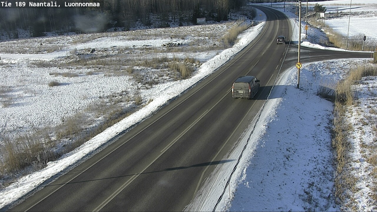 Weather Camera Image Road 189 Naantali, Luonnonmaa, Naantali, Varsinais-Suomi