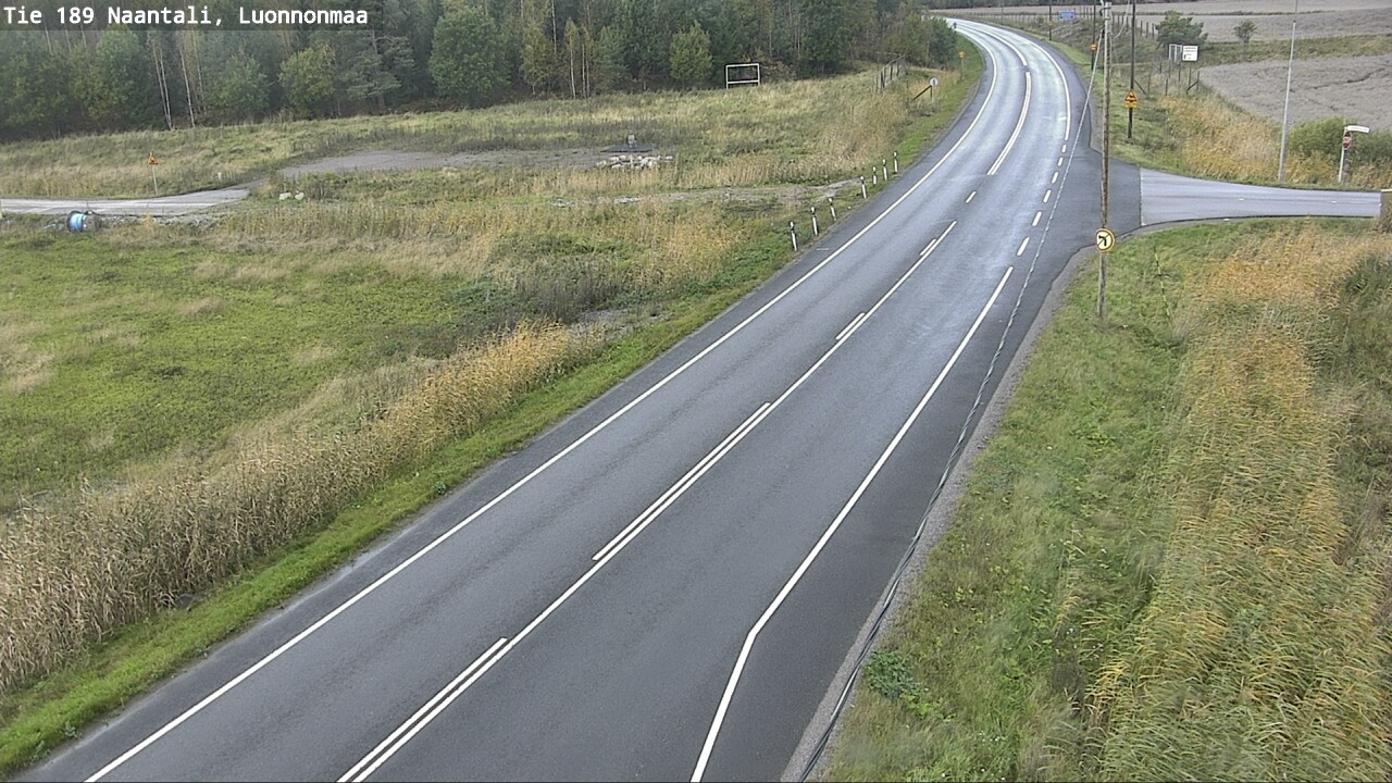 Weather Camera Image Road 189 Naantali, Luonnonmaa, Naantali, Varsinais-Suomi