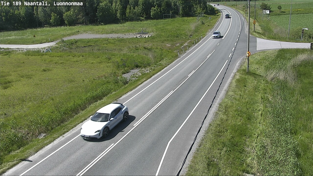 Weather Camera Image Väg 189 Nådendal, Luonnonmaa, Naantali, Varsinais-Suomi