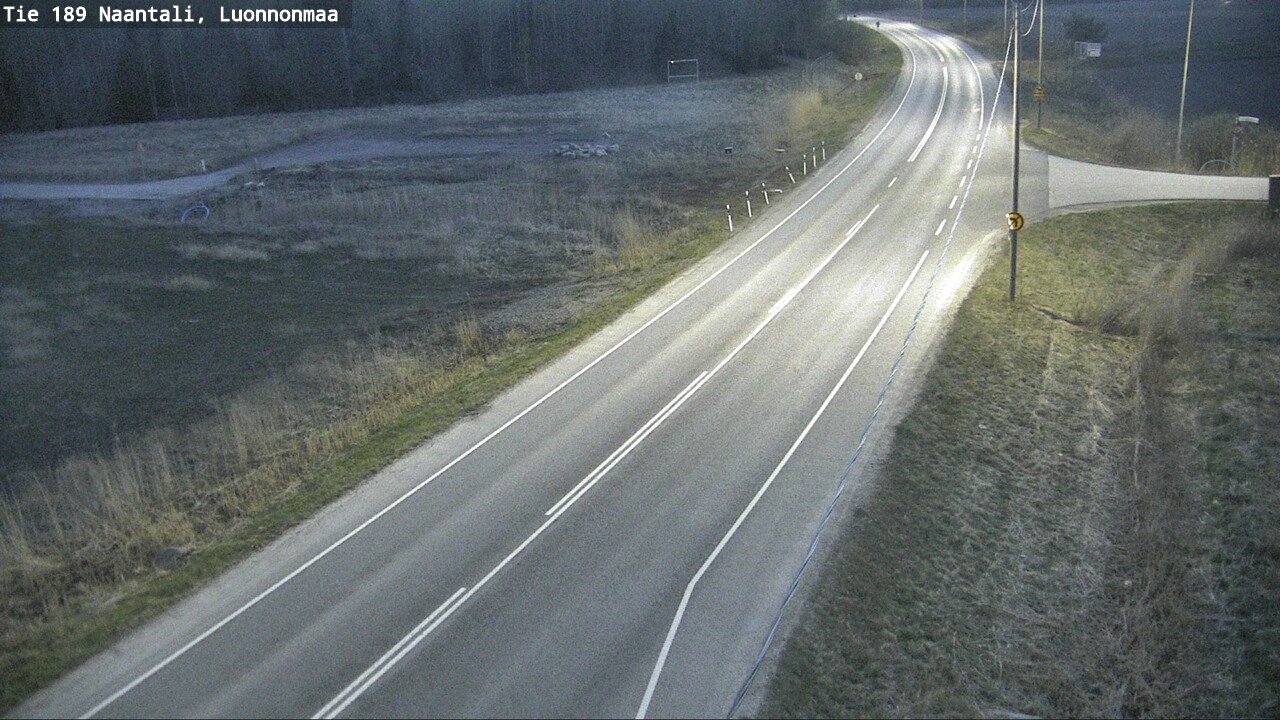 Weather Camera Image Road 189 Naantali, Luonnonmaa, Naantali, Varsinais-Suomi