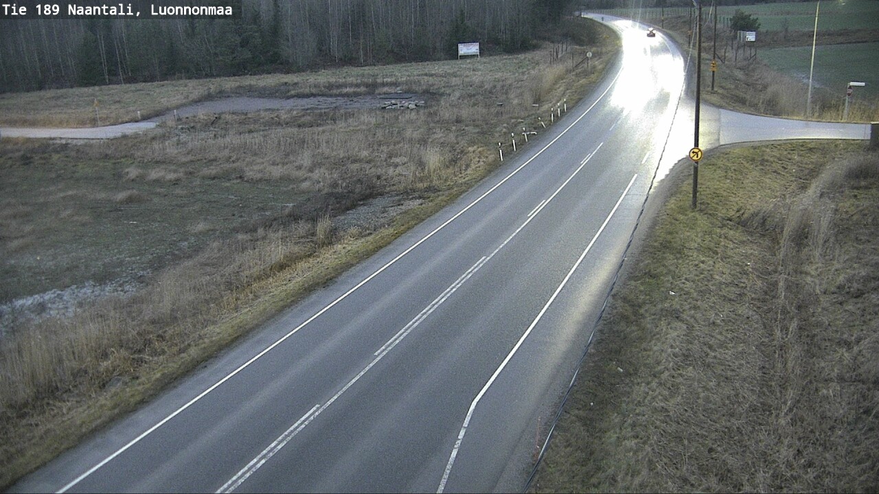 Weather Camera Image Väg 189 Nådendal, Luonnonmaa, Naantali, Varsinais-Suomi