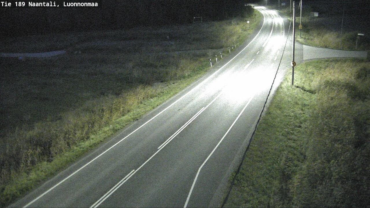 Weather Camera Image Road 189 Naantali, Luonnonmaa, Naantali, Varsinais-Suomi