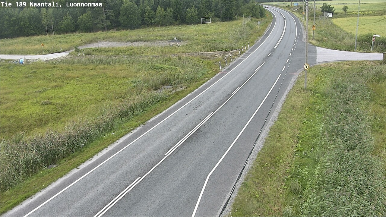 Weather Camera Image Väg 189 Nådendal, Luonnonmaa, Naantali, Varsinais-Suomi