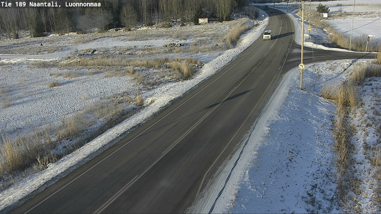 Weather Camera Image Road 189 Naantali, Luonnonmaa, Naantali, Varsinais-Suomi