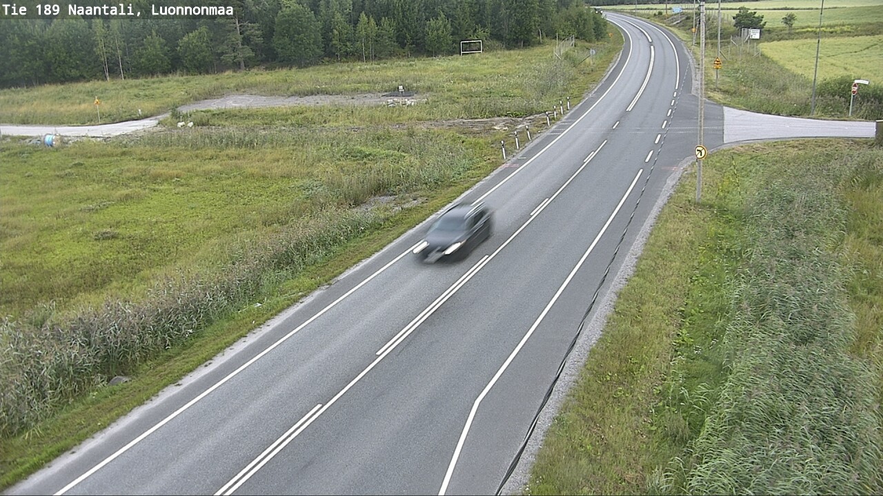 Weather Camera Image Väg 189 Nådendal, Luonnonmaa, Naantali, Varsinais-Suomi