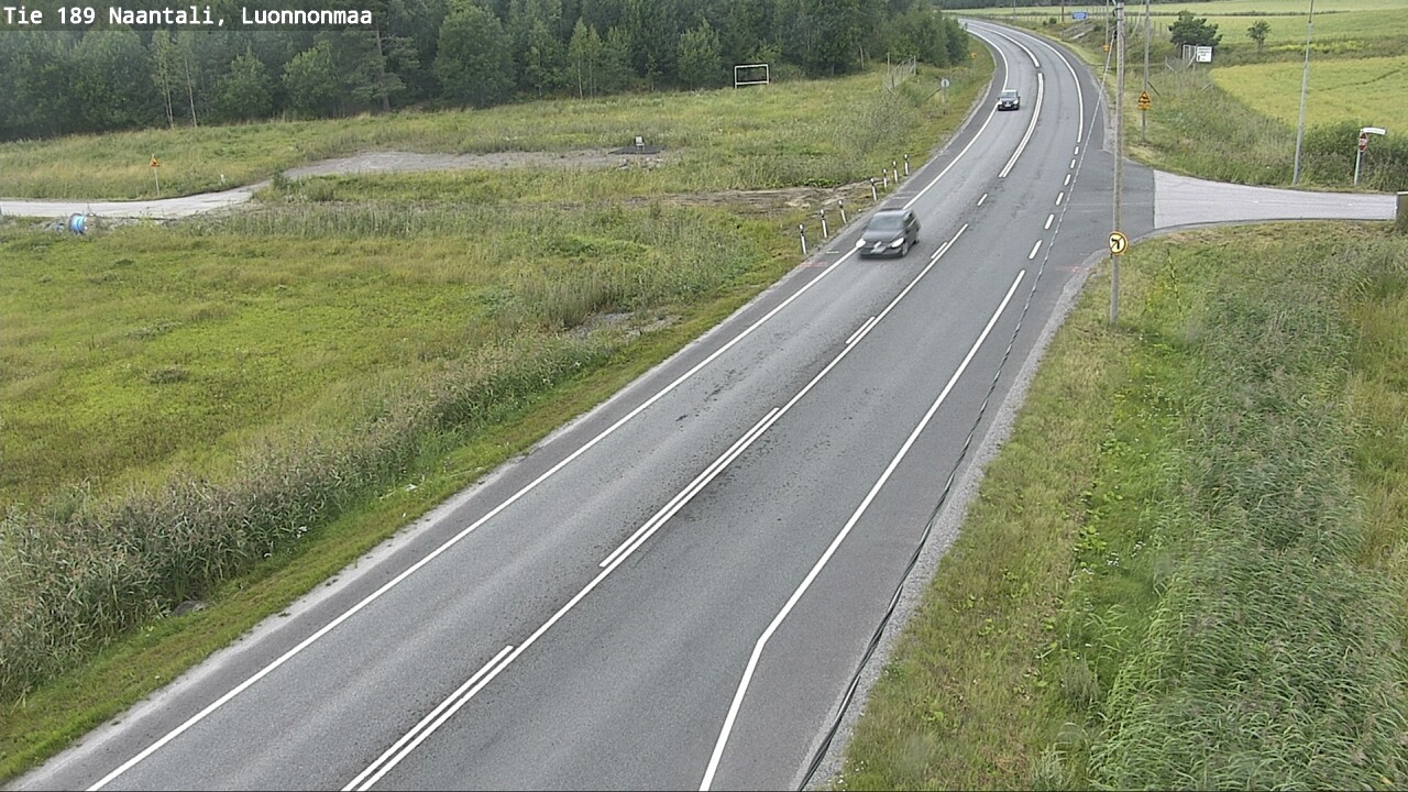 Weather Camera Image Road 189 Naantali, Luonnonmaa, Naantali, Varsinais-Suomi