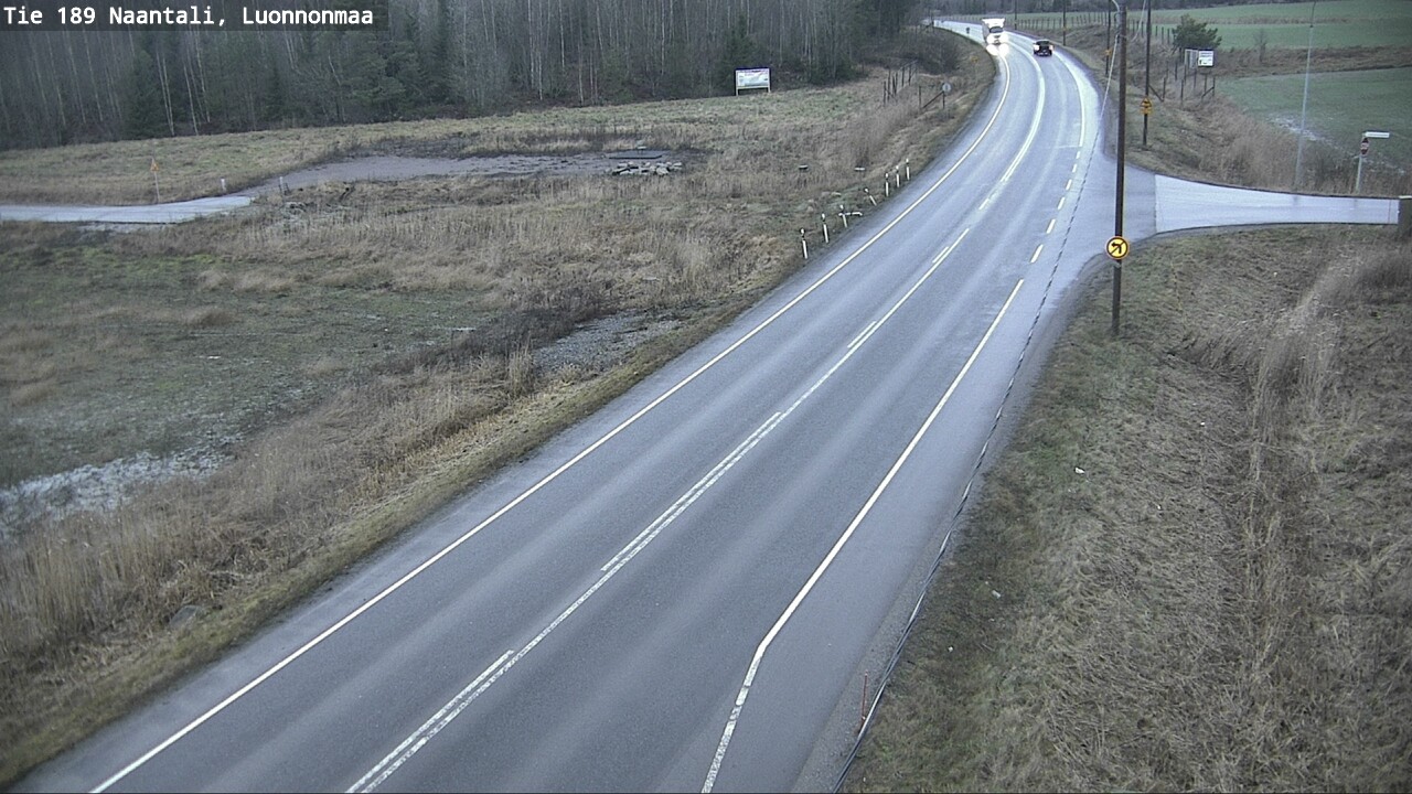 Weather Camera Image Väg 189 Nådendal, Luonnonmaa, Naantali, Varsinais-Suomi