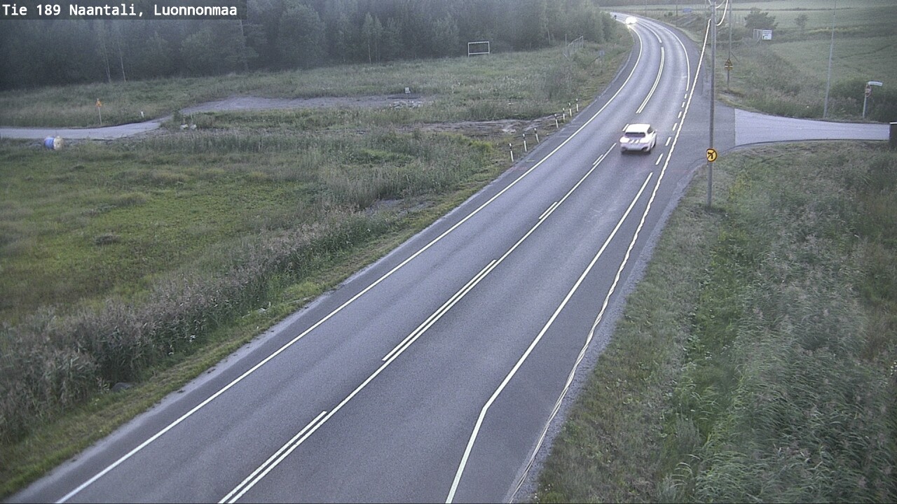Weather Camera Image Väg 189 Nådendal, Luonnonmaa, Naantali, Varsinais-Suomi