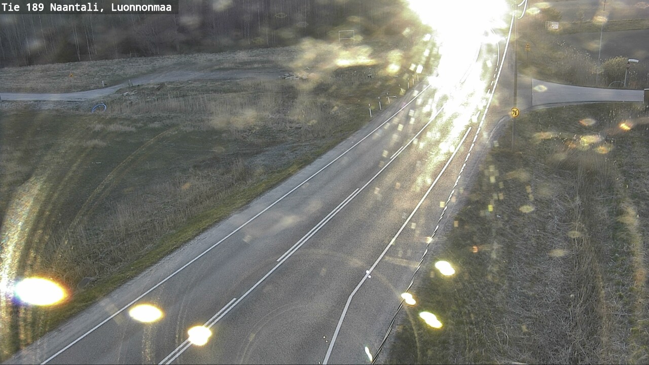 Weather Camera Image Road 189 Naantali, Luonnonmaa, Naantali, Varsinais-Suomi