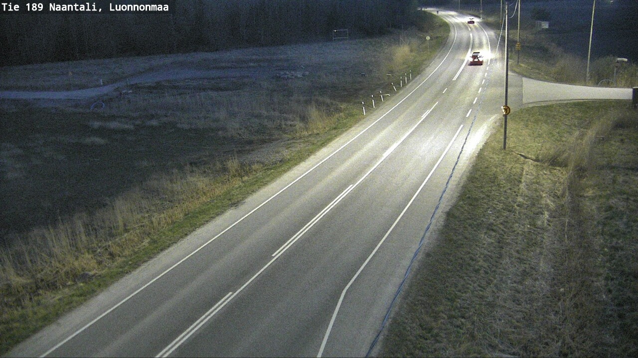 Weather Camera Image Road 189 Naantali, Luonnonmaa, Naantali, Varsinais-Suomi