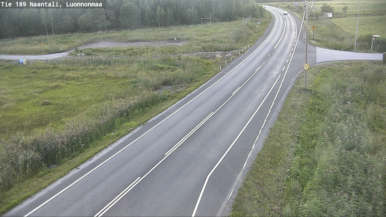 Weather Camera Image Väg 189 Nådendal, Luonnonmaa, Naantali, Varsinais-Suomi