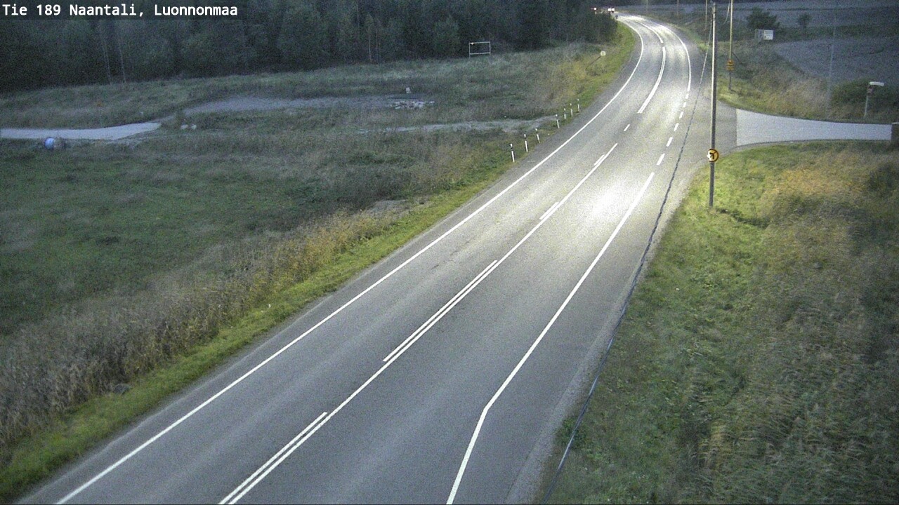 Weather Camera Image Road 189 Naantali, Luonnonmaa, Naantali, Varsinais-Suomi