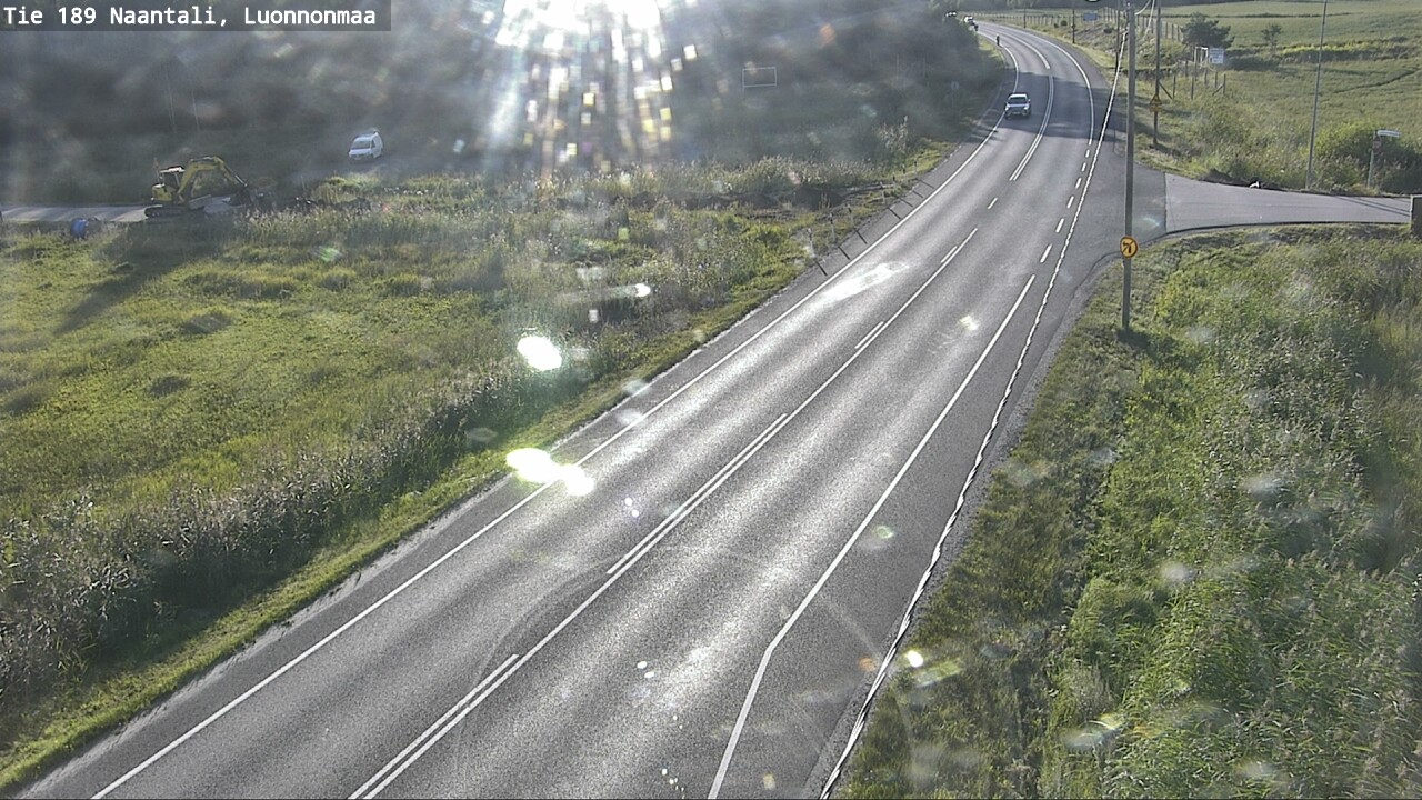 Weather Camera Image Väg 189 Nådendal, Luonnonmaa, Naantali, Varsinais-Suomi
