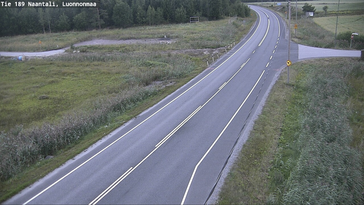Weather Camera Image Väg 189 Nådendal, Luonnonmaa, Naantali, Varsinais-Suomi