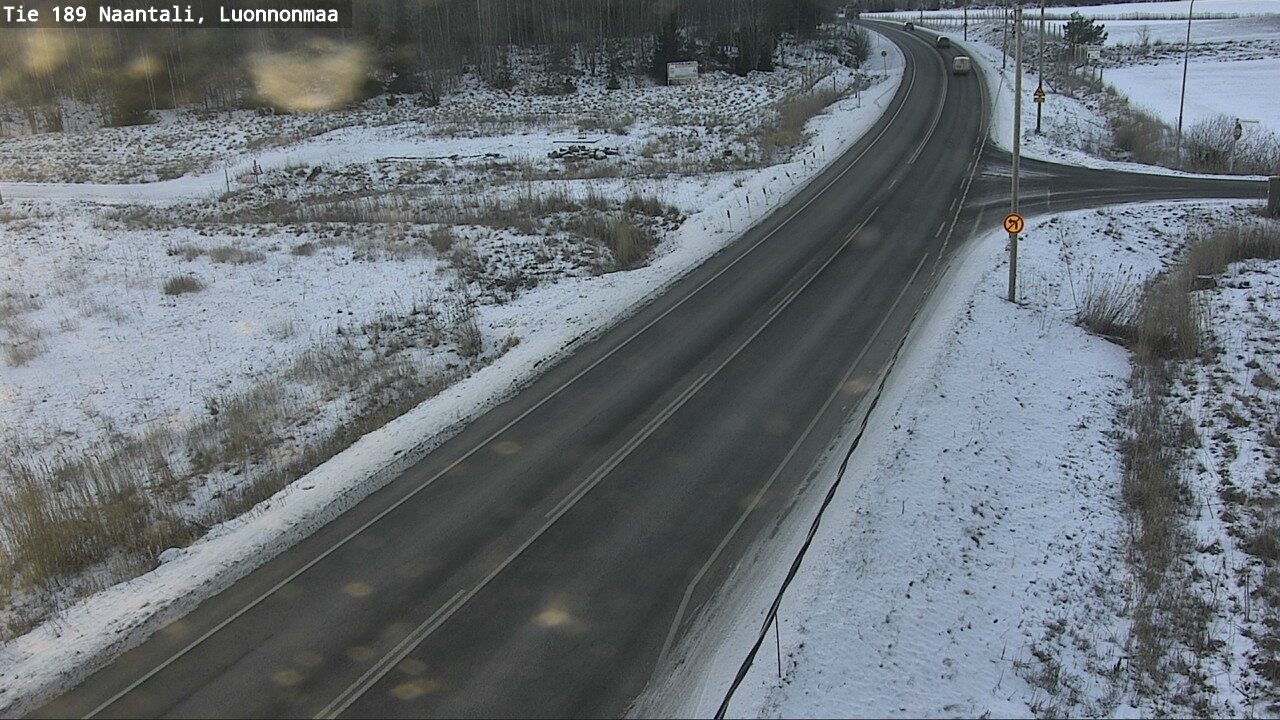 Weather Camera Image Road 189 Naantali, Luonnonmaa, Naantali, Varsinais-Suomi
