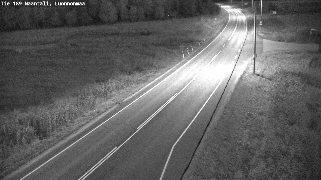 Weather Camera Image Väg 189 Nådendal, Luonnonmaa, Naantali, Varsinais-Suomi