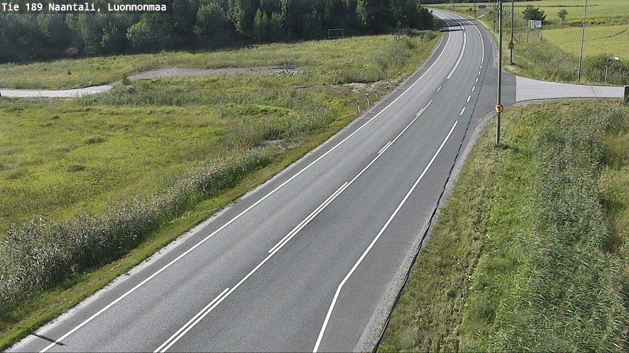 Weather Camera Image Väg 189 Nådendal, Luonnonmaa, Naantali, Varsinais-Suomi