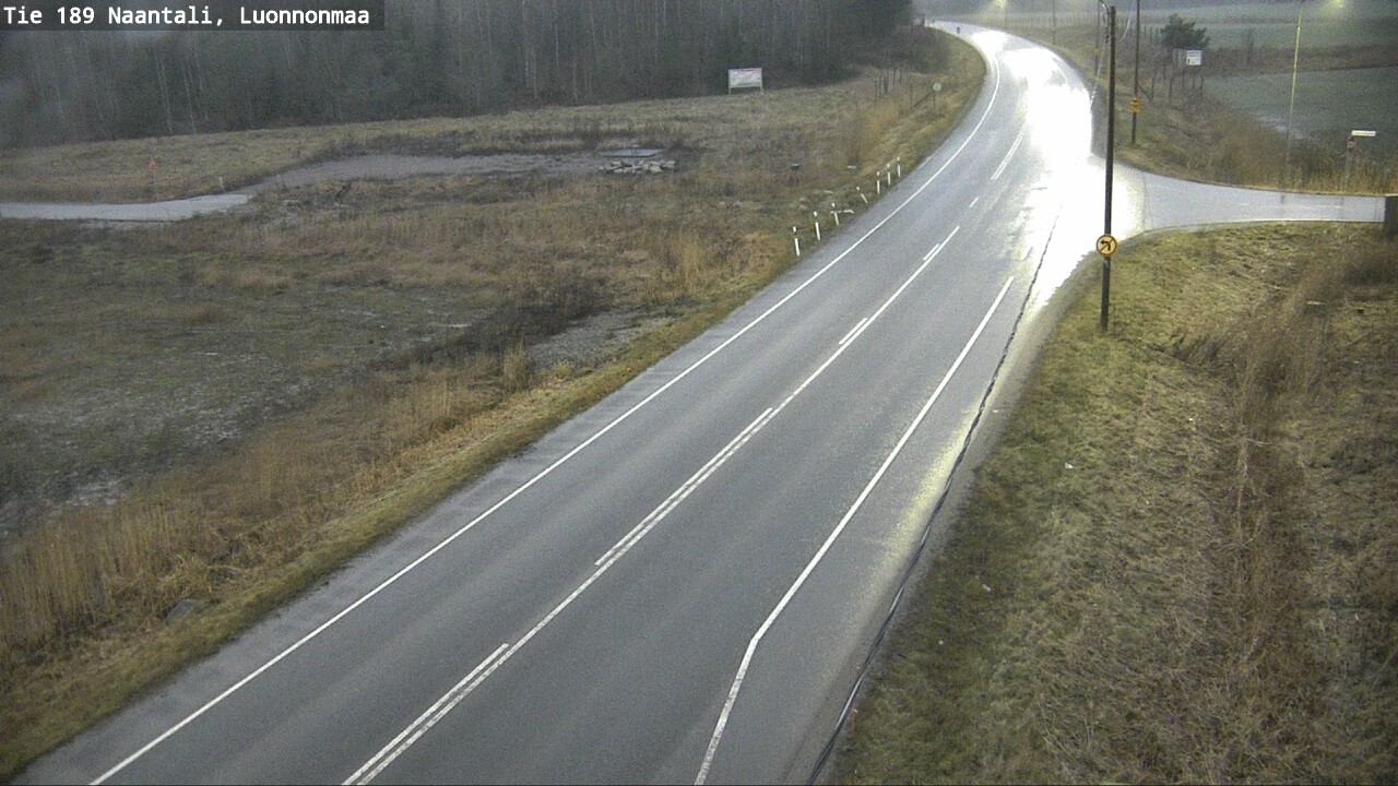 Weather Camera Image Väg 189 Nådendal, Luonnonmaa, Naantali, Varsinais-Suomi