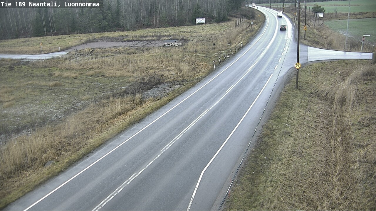 Weather Camera Image Väg 189 Nådendal, Luonnonmaa, Naantali, Varsinais-Suomi