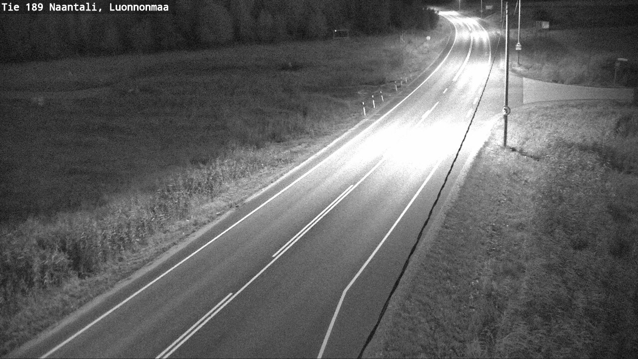 Weather Camera Image Väg 189 Nådendal, Luonnonmaa, Naantali, Varsinais-Suomi