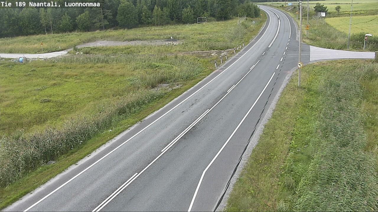 Weather Camera Image Road 189 Naantali, Luonnonmaa, Naantali, Varsinais-Suomi
