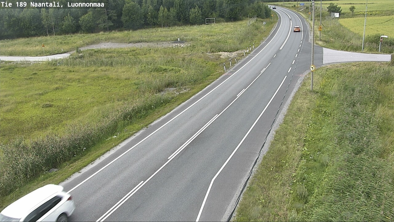 Weather Camera Image Väg 189 Nådendal, Luonnonmaa, Naantali, Varsinais-Suomi