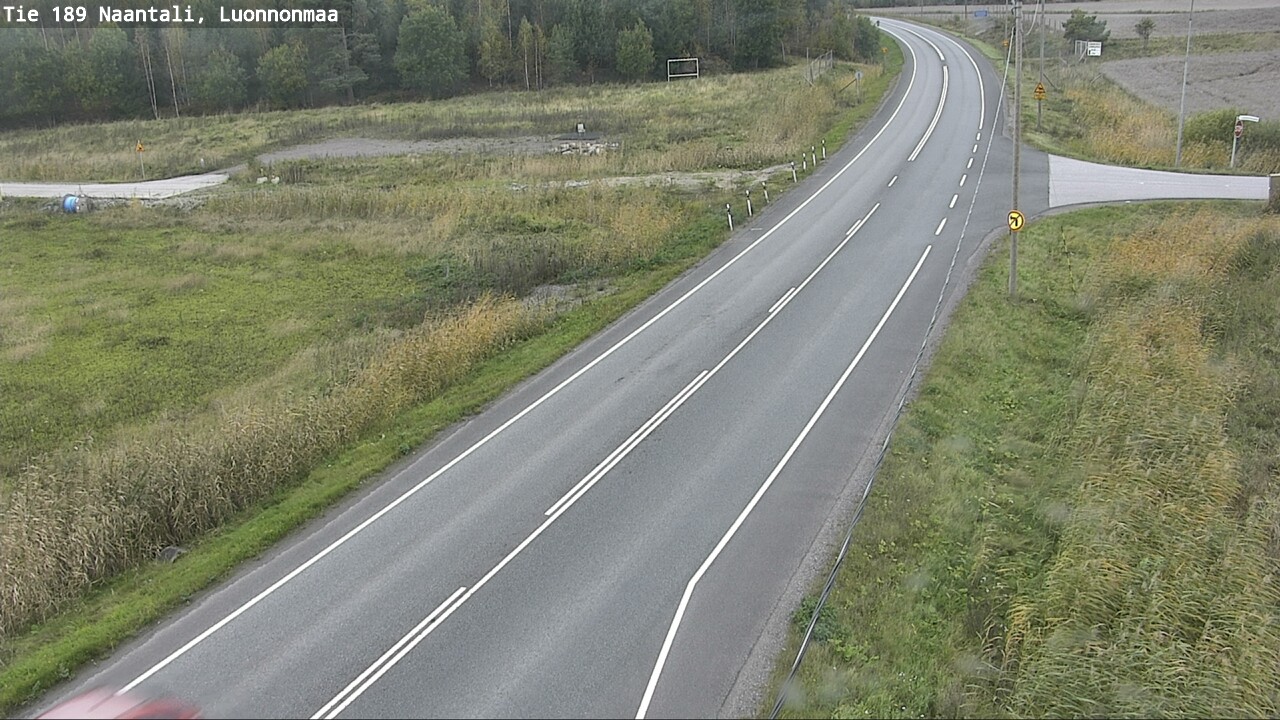 Weather Camera Image Road 189 Naantali, Luonnonmaa, Naantali, Varsinais-Suomi