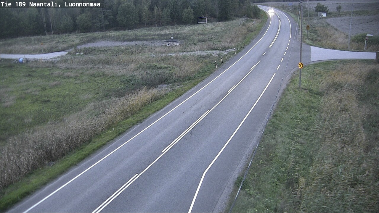 Weather Camera Image Road 189 Naantali, Luonnonmaa, Naantali, Varsinais-Suomi