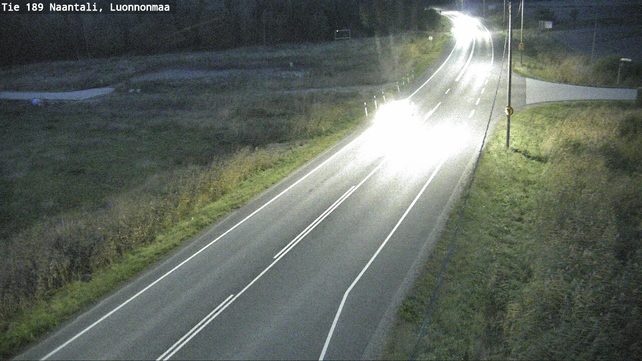 Weather Camera Image Road 189 Naantali, Luonnonmaa, Naantali, Varsinais-Suomi