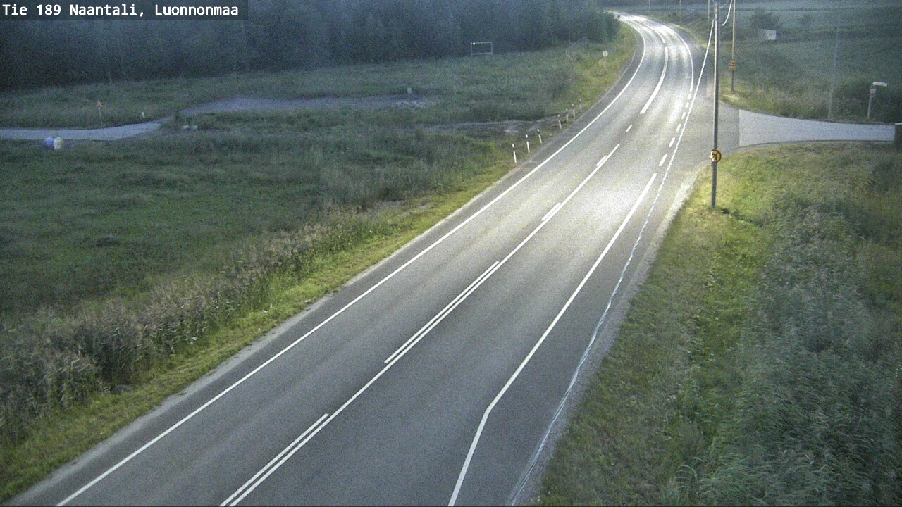 Weather Camera Image Väg 189 Nådendal, Luonnonmaa, Naantali, Varsinais-Suomi