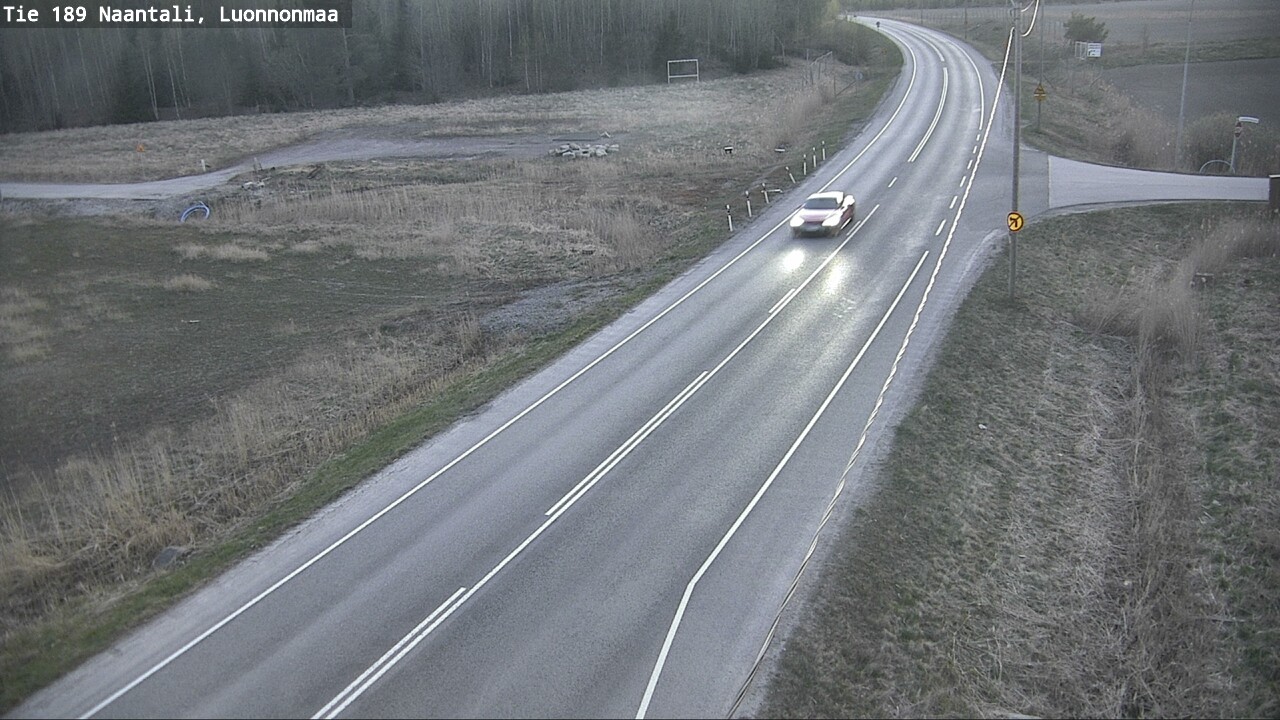 Weather Camera Image Road 189 Naantali, Luonnonmaa, Naantali, Varsinais-Suomi