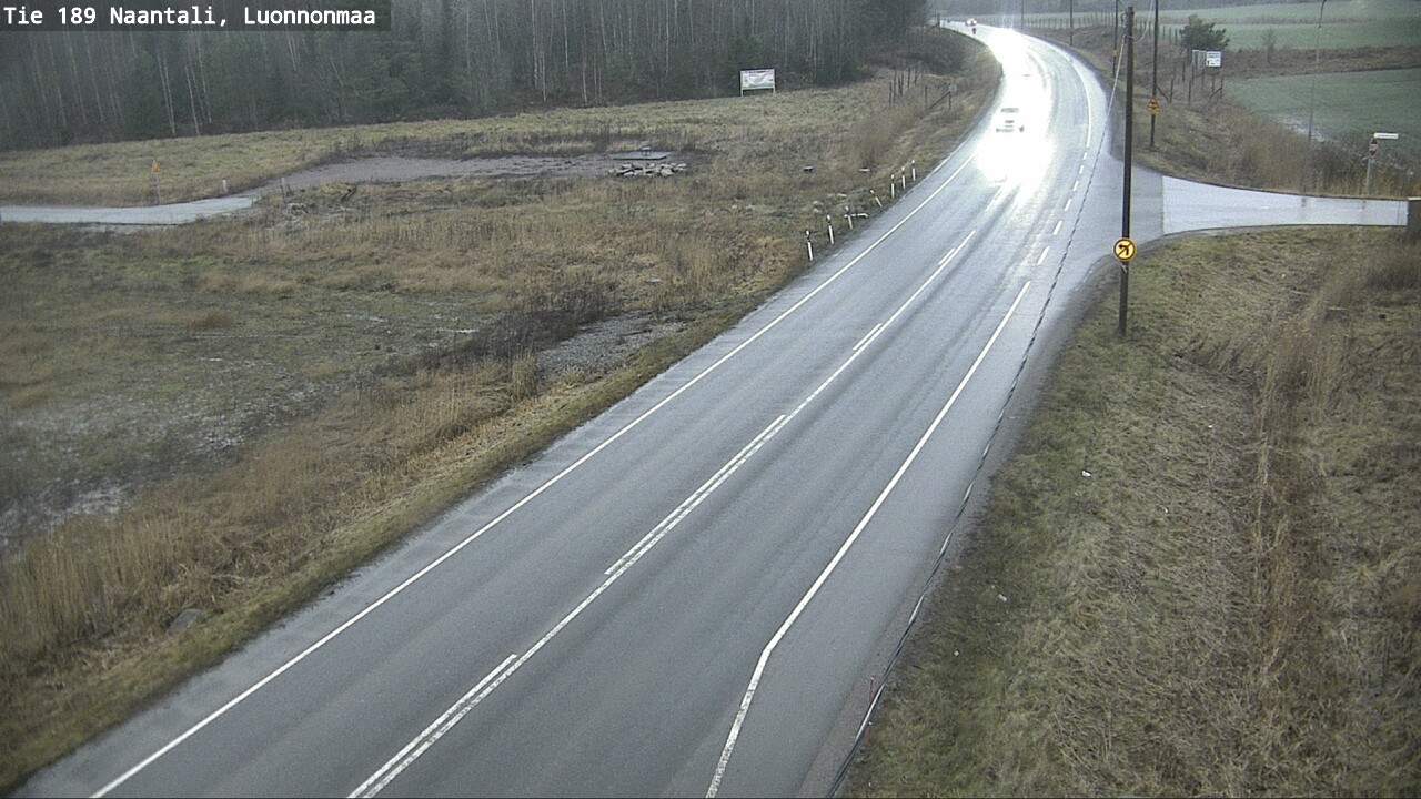 Weather Camera Image Väg 189 Nådendal, Luonnonmaa, Naantali, Varsinais-Suomi