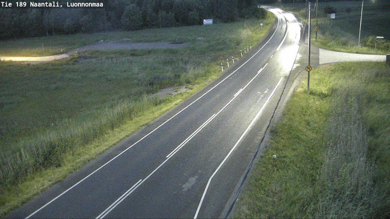 Weather Camera Image Väg 189 Nådendal, Luonnonmaa, Naantali, Varsinais-Suomi