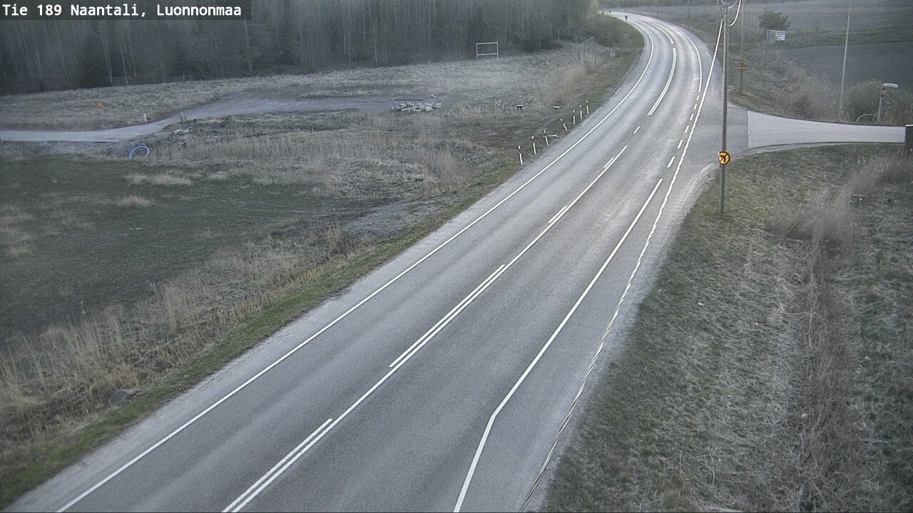 Weather Camera Image Road 189 Naantali, Luonnonmaa, Naantali, Varsinais-Suomi