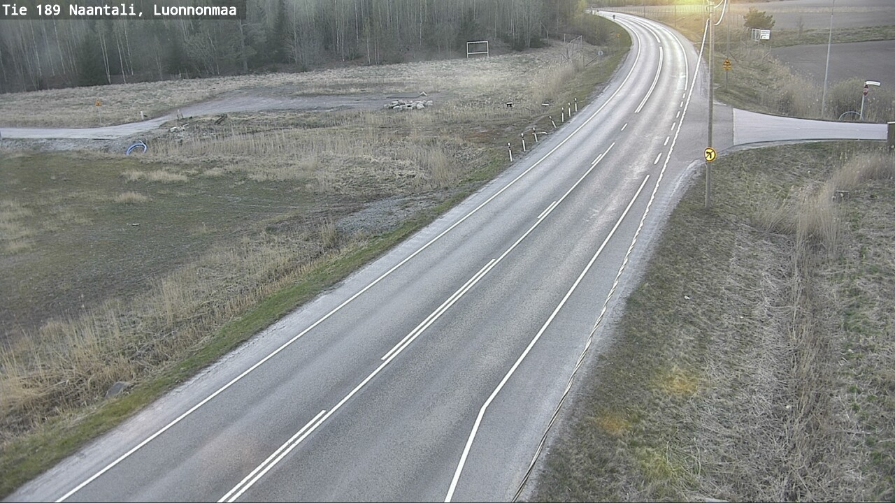 Weather Camera Image Road 189 Naantali, Luonnonmaa, Naantali, Varsinais-Suomi