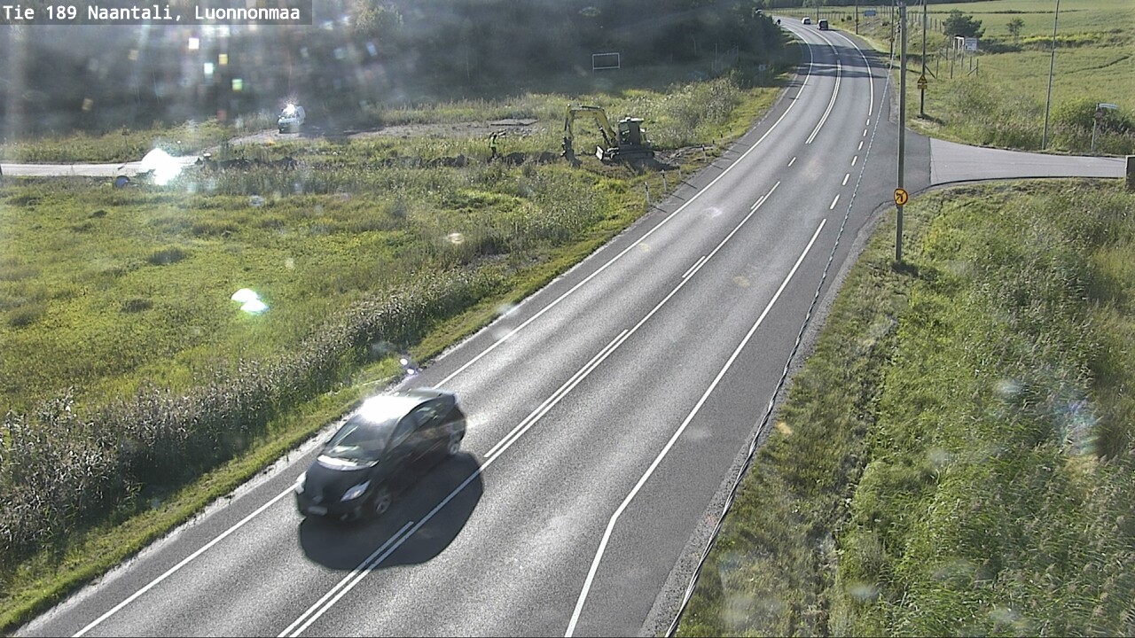 Weather Camera Image Väg 189 Nådendal, Luonnonmaa, Naantali, Varsinais-Suomi