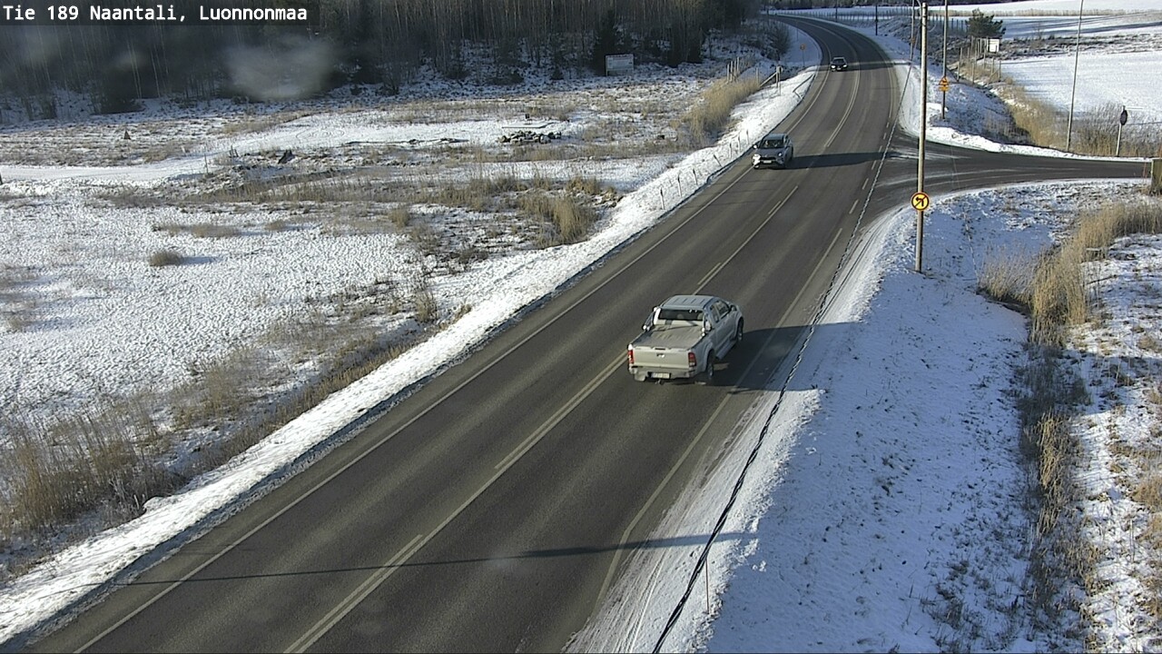 Weather Camera Image Road 189 Naantali, Luonnonmaa, Naantali, Varsinais-Suomi