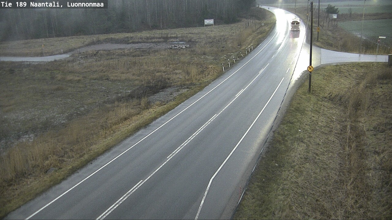 Weather Camera Image Väg 189 Nådendal, Luonnonmaa, Naantali, Varsinais-Suomi