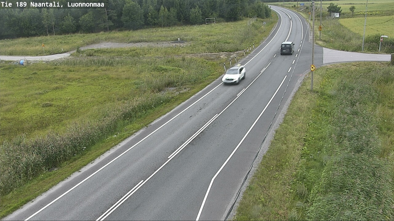 Weather Camera Image Road 189 Naantali, Luonnonmaa, Naantali, Varsinais-Suomi