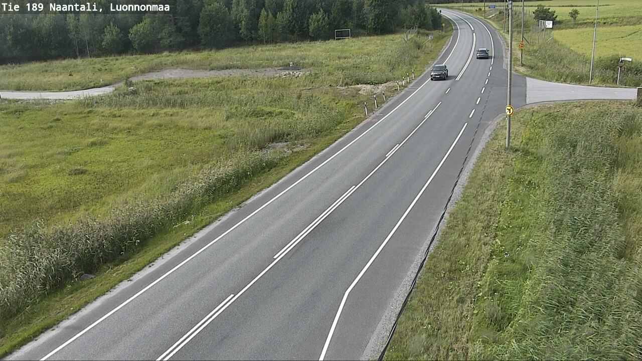 Weather Camera Image Väg 189 Nådendal, Luonnonmaa, Naantali, Varsinais-Suomi