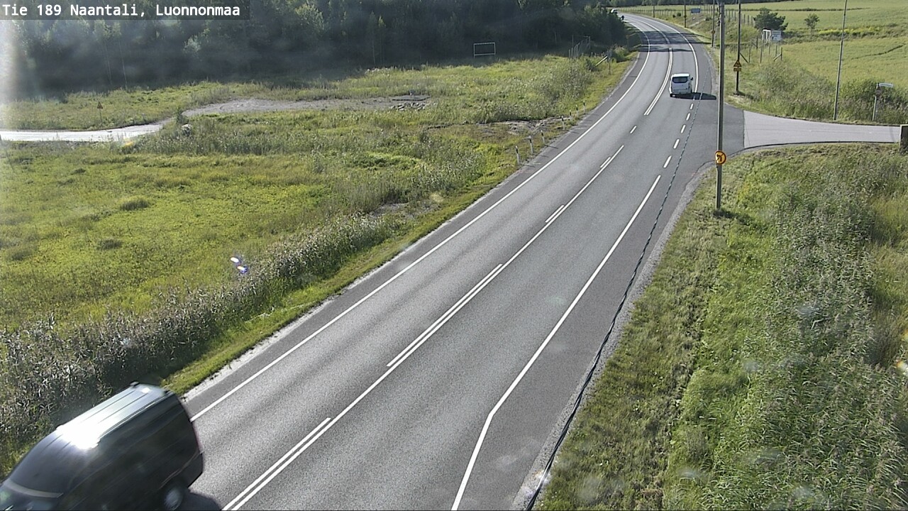 Weather Camera Image Väg 189 Nådendal, Luonnonmaa, Naantali, Varsinais-Suomi